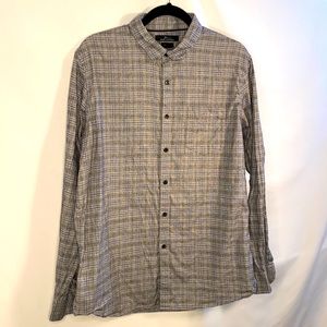 Marc Anthony flannel Dress Shirt, Large